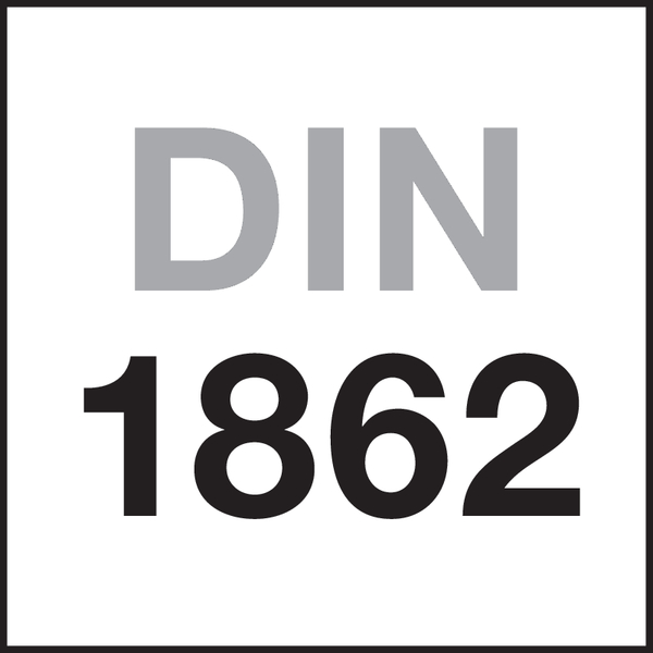 Norm: DIN 1862